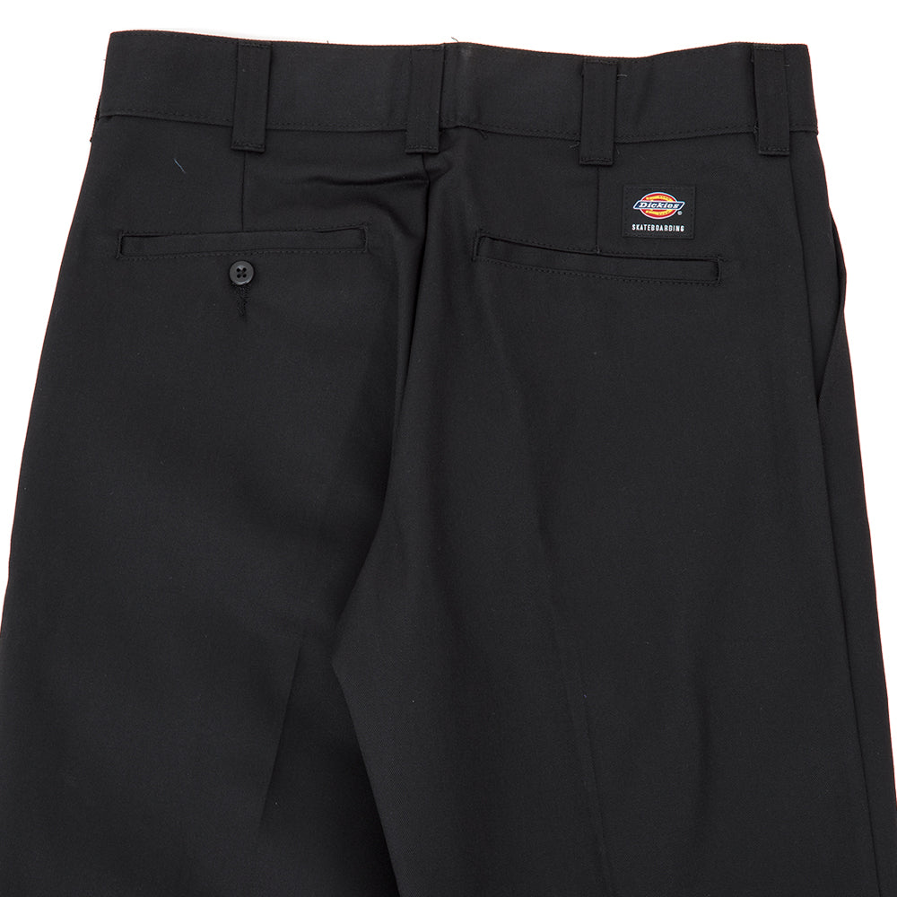 Skateboarding Regular Fit Twill Pants (Black)