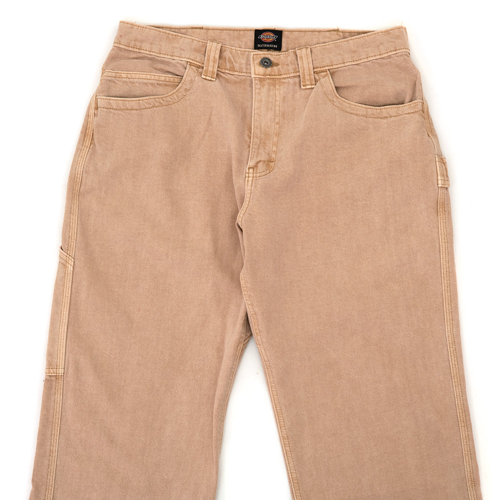 Skateboarding Relaxed Fit Utility Jeans (Khaki)
