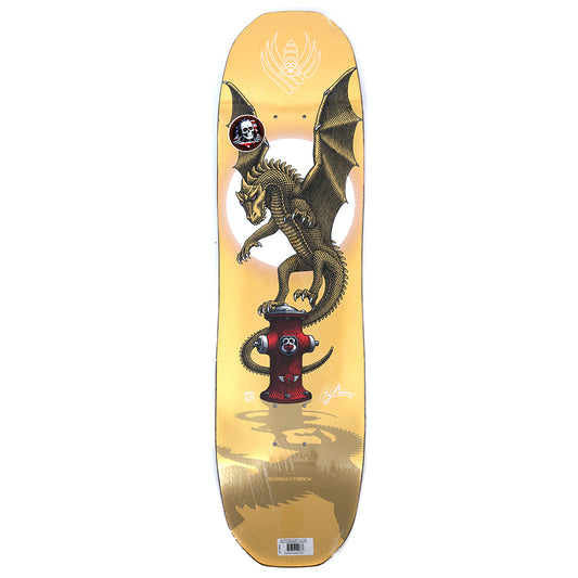 Anderson Hydrant Flight Shaped Deck Gold Foil (8.4)