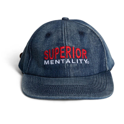 Art Official Mentality 6-Panel Strapback Hat (Washed Denim)