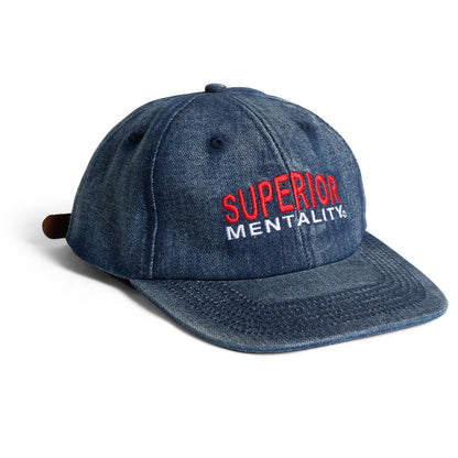 Art Official Mentality 6-Panel Strapback Hat (Washed Denim)