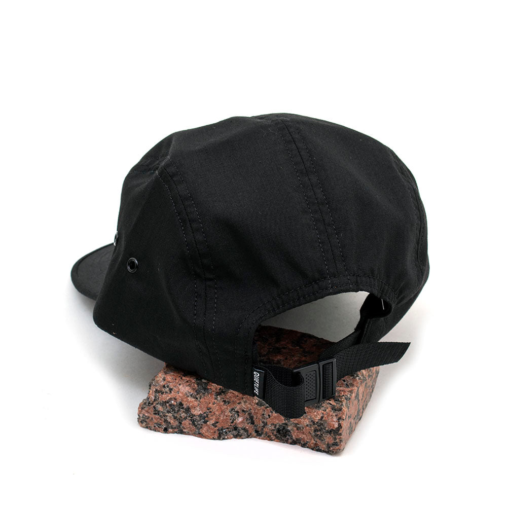 Foundation 5-Panel Camper Hat (Black)
