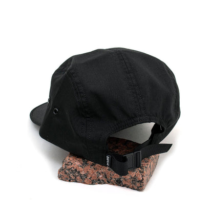 Foundation 5-Panel Camper Hat (Black)