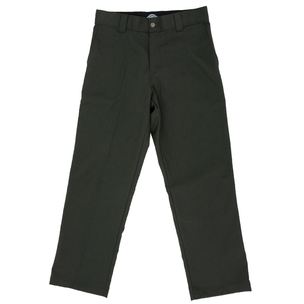 Jamie Foy Loose Straight Twill Pant (Olive)