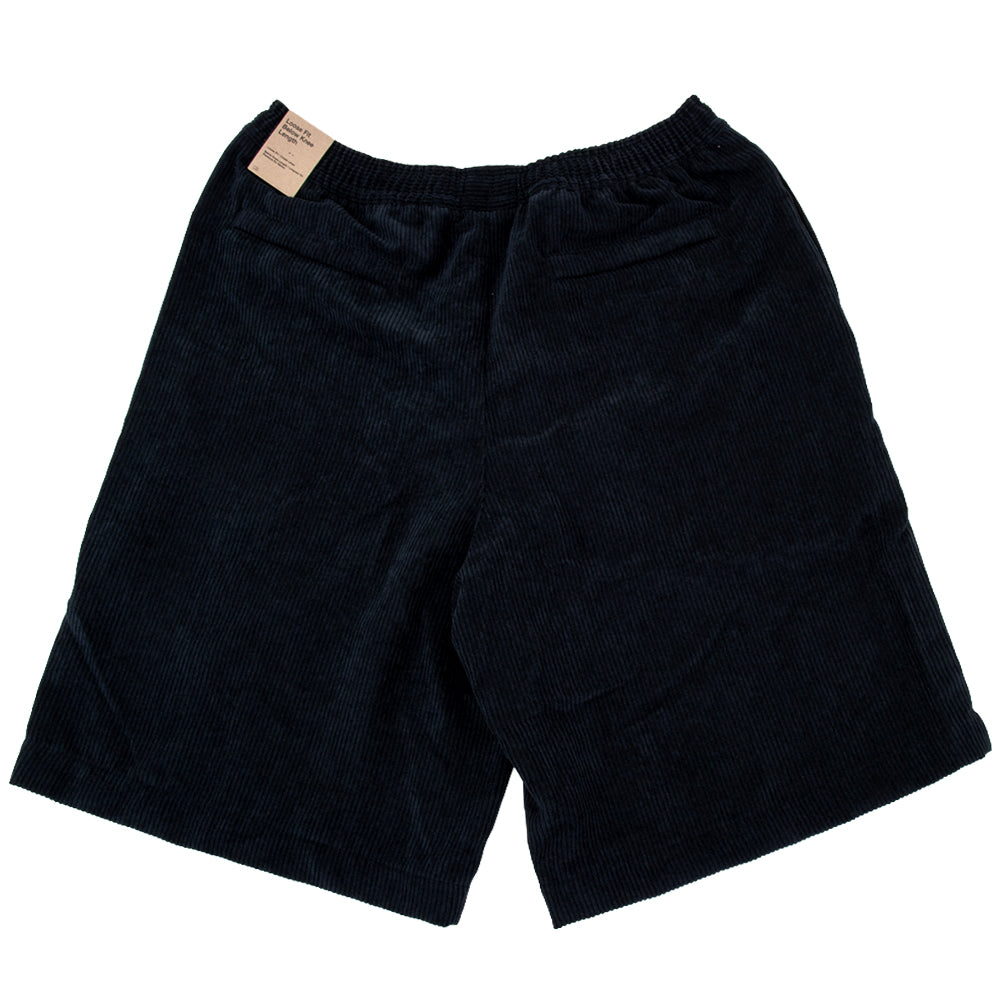 Corduroy Skate Short (Black / White)