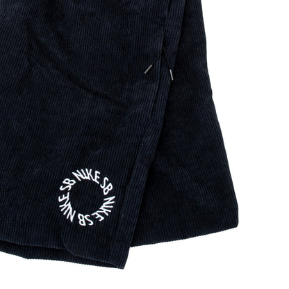 Corduroy Skate Short (Black / White)