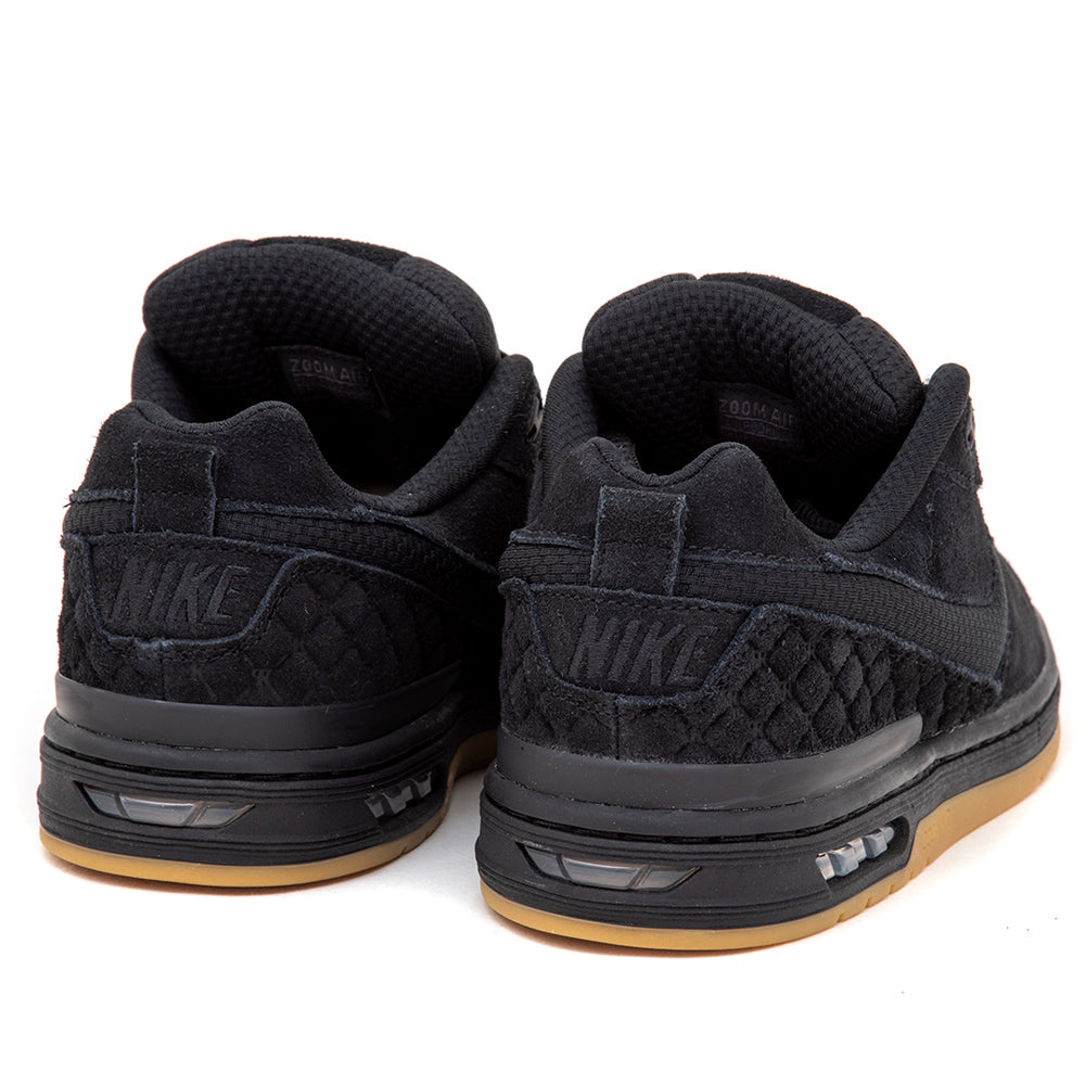 Zoom Air Paul Rodriguez Low (Black / Black - Gum) – Uprise Skateshop
