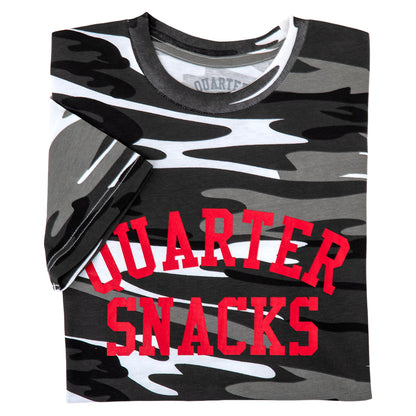 Camo Arch S/S T-Shirts (Black / White)