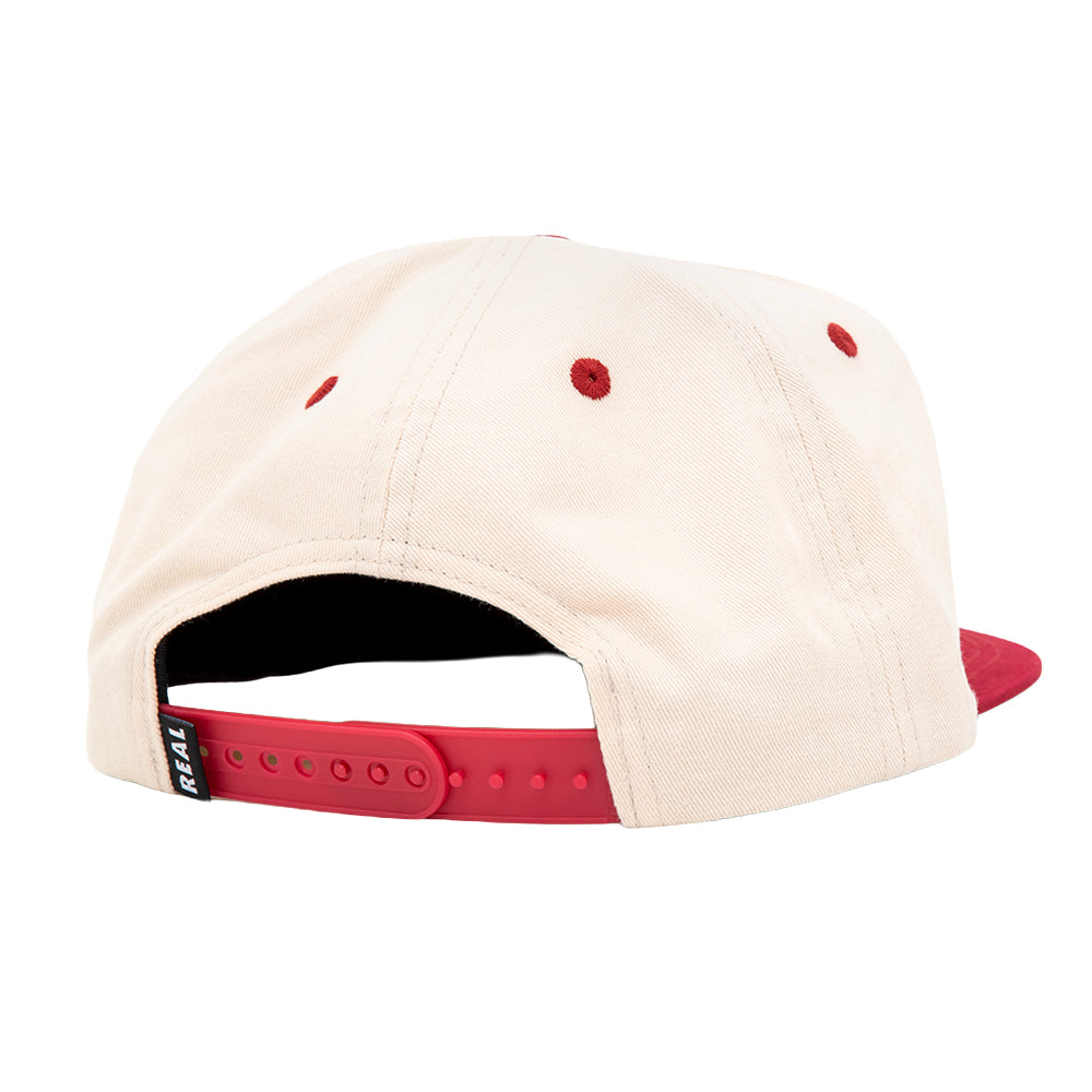 Pier Seven 5 Panel Snapback Hat (Natural)