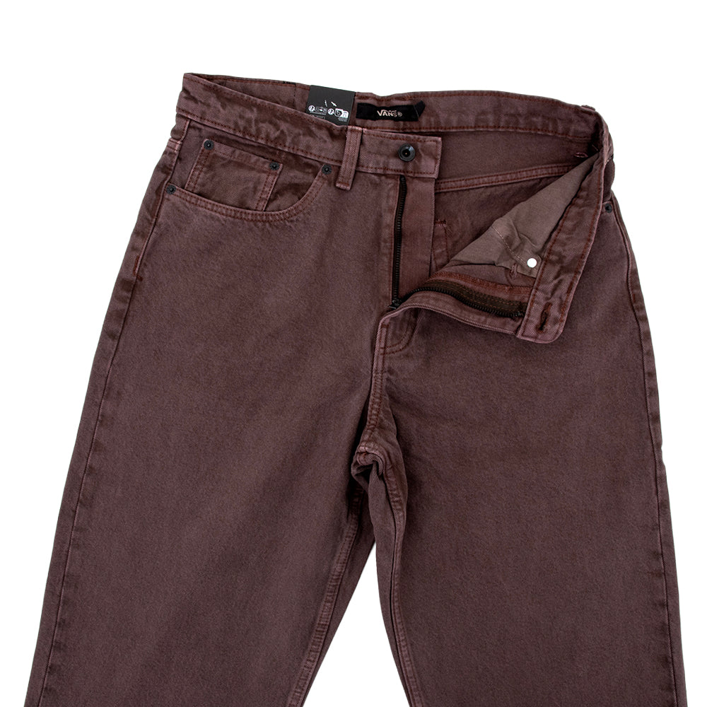 Skate Check-5 Loose Denim Pant (Dark Brown)