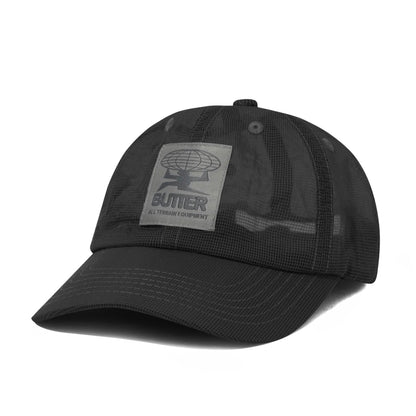 Terrain Fine Mesh 5 Panel Cap (Black)