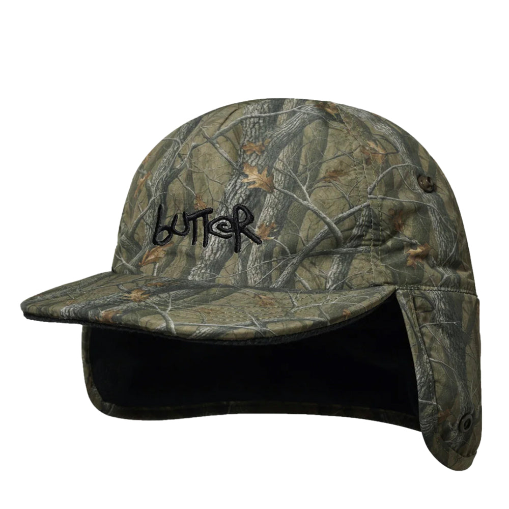 Polartec Reversible Trapper Cap (Forest Camo / Navy)