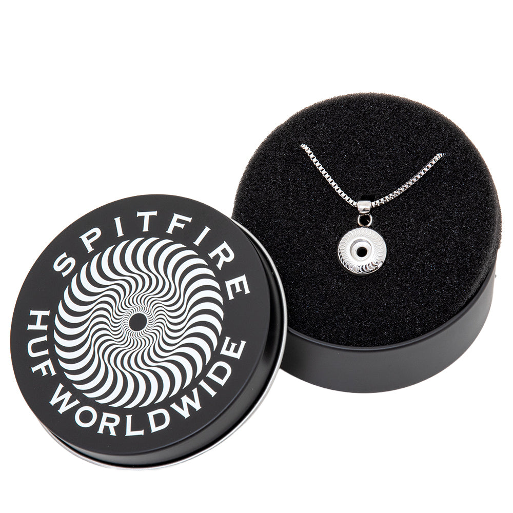 HUF x Spitfire Classic Pendant (Silver)