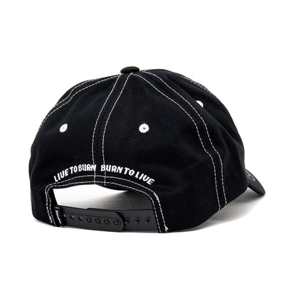 HUF X Spitfire Union Snapback (Black)