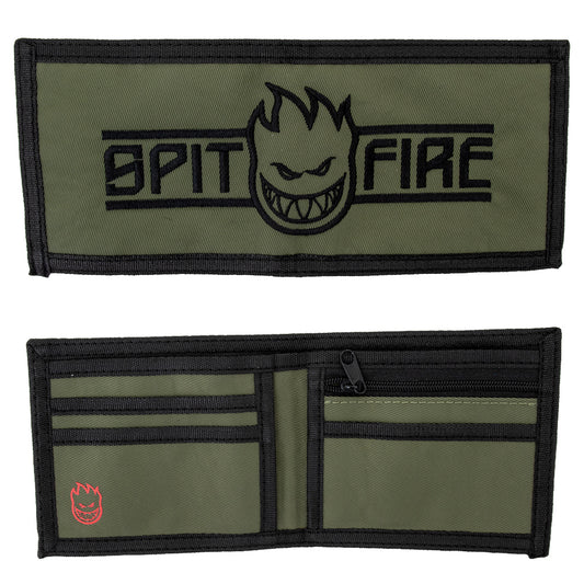 LTB Bighead Script Bi-fold Wallet (Olive / Black)