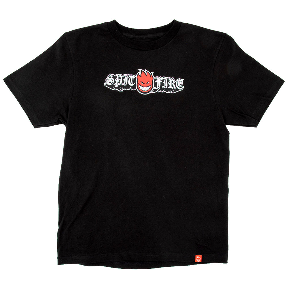Youth Old E Drop Big Head T-Shirt (Black)