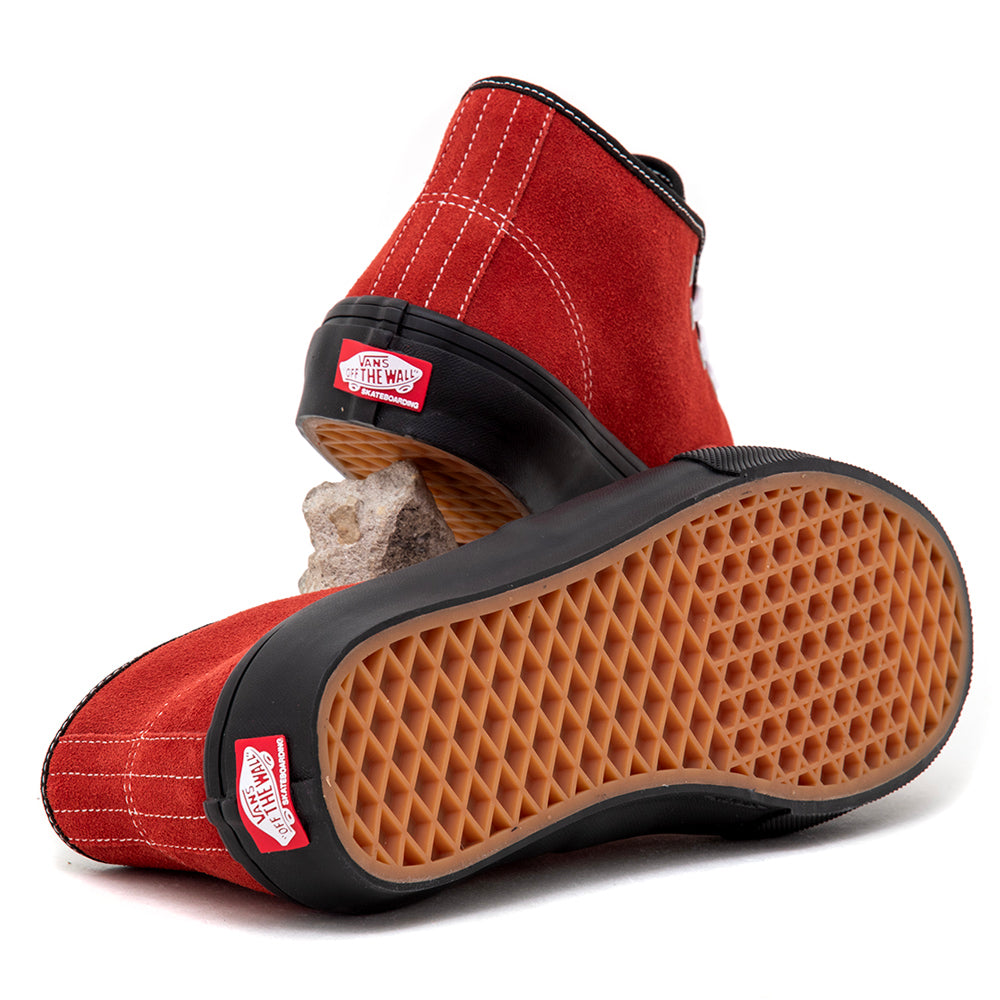 Skate Authentic Mid (Poppy Ember Red)