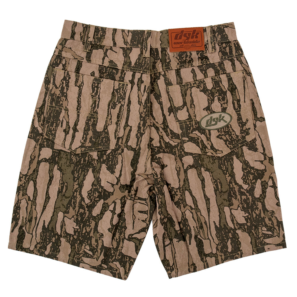 Cortex Canvas Shorts (Bark Camo)