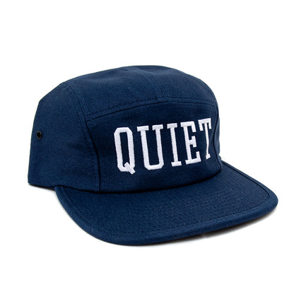 Quiet 5 Panel Camper Hat (Navy)