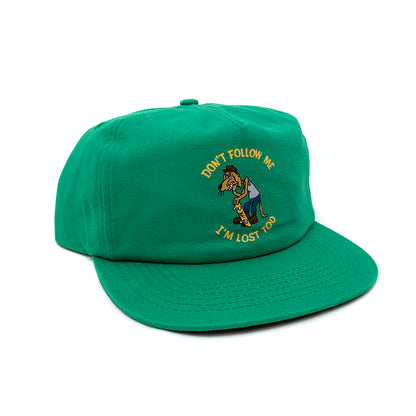 Im Lost Too Snapback Hat (Green)
