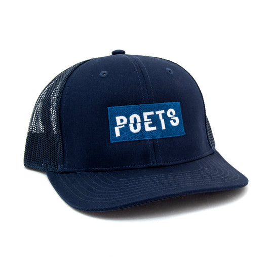 OG Split 6-Panel Trucker Hat (Navy)