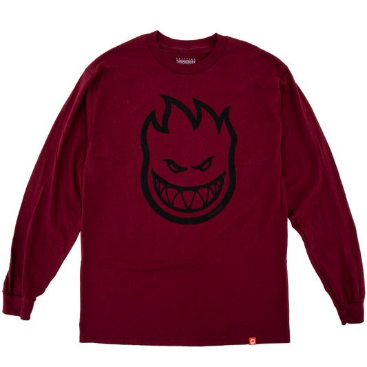 Bighead L/S Shirt (Maroon / Black)