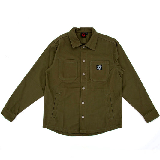 Classic 87' Swirl Shirt Jacket (Olive)