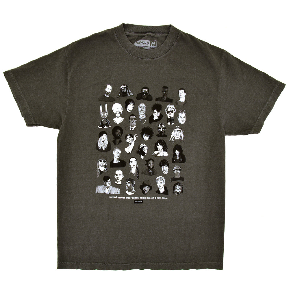 Mixtape S/S T-Shirt (Faded Black)