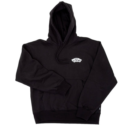 Double Standard Pullover Hooded Sweatshirt (Black / White)