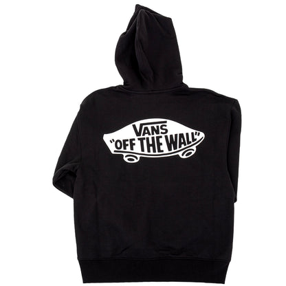 Double Standard Pullover Hooded Sweatshirt (Black / White)