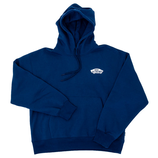 Double Standard Pullover Hooded Sweatshirt (Deep Indigo)
