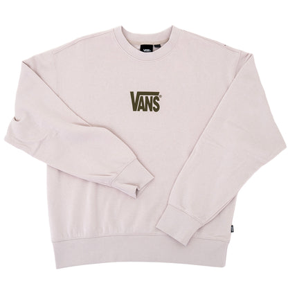 Stretch Logo Crewneck Sweatshirt (Oatmeal)