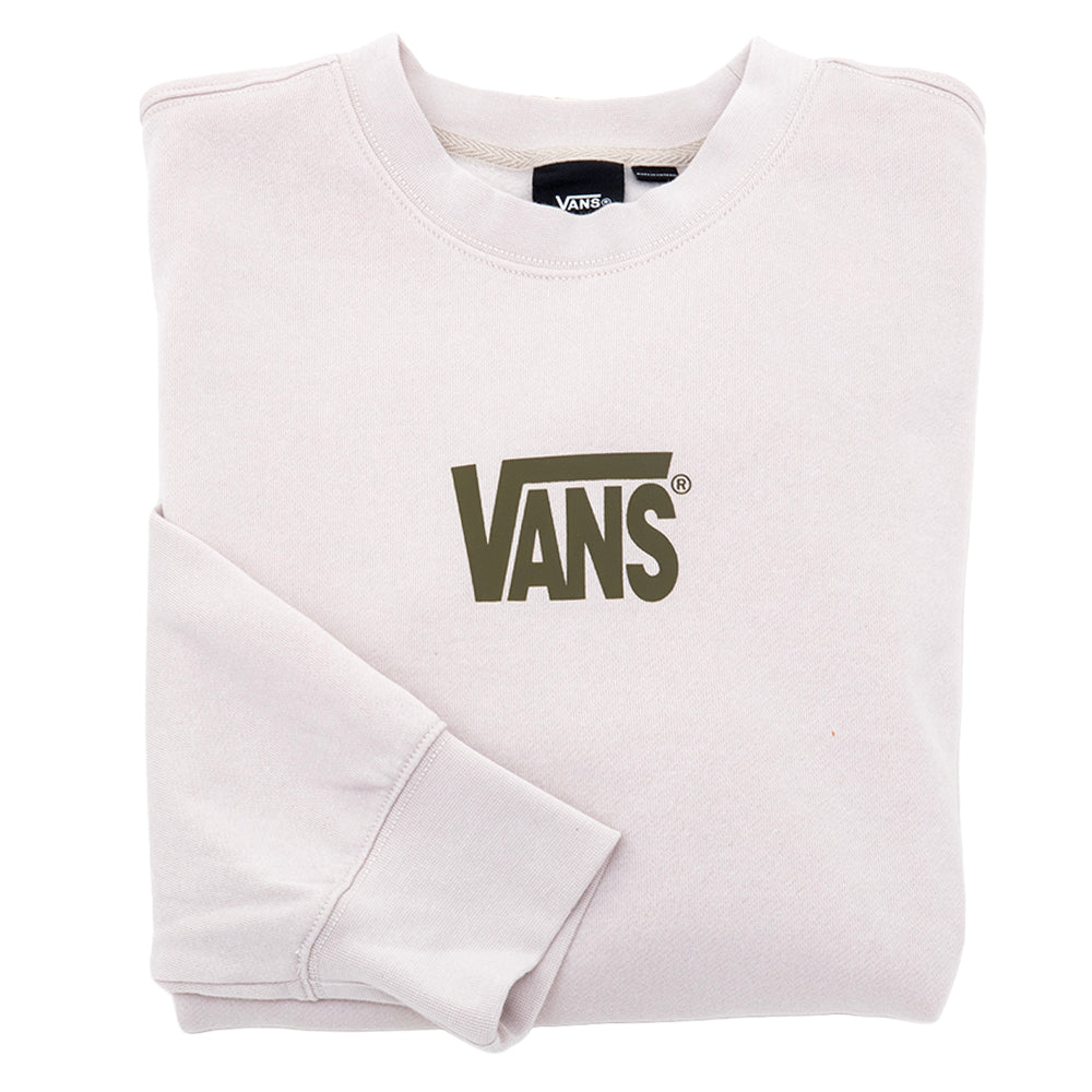 Stretch Logo Crewneck Sweatshirt (Oatmeal)