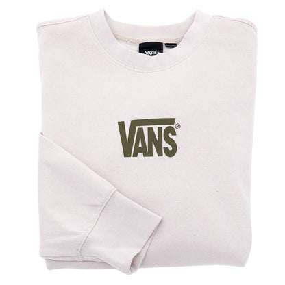 Stretch Logo Crewneck Sweatshirt (Oatmeal)