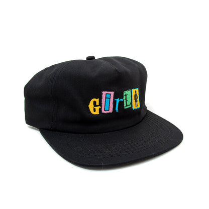 Out To Lunch 5 Panel Snapback Hat (Black)