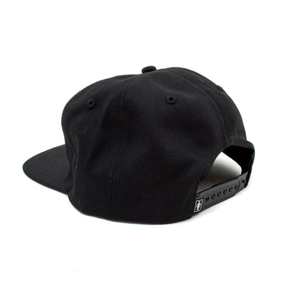 Out To Lunch 5 Panel Snapback Hat (Black)