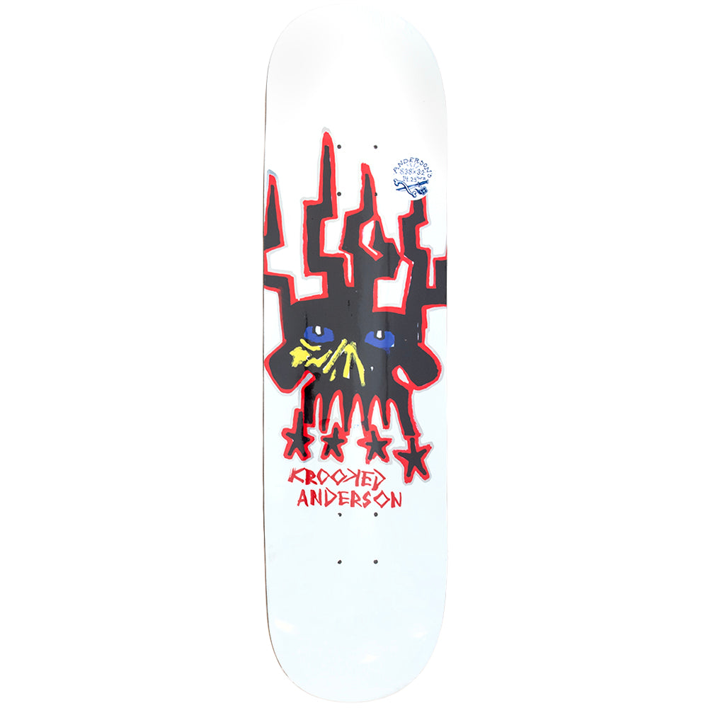 Manderson Skull King Deck (8.38)