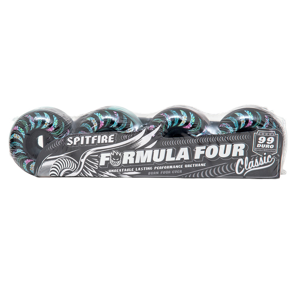 53mm Formula Four Classic Floral Swirl Wheels (99D)