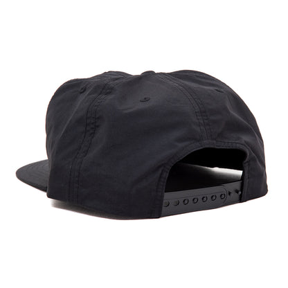 City Seal Nylon Snapback (Black)