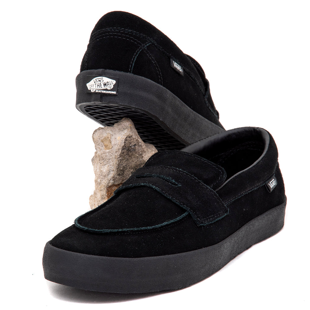 Skate Loafer (Suede Black / Black) VBU – Uprise Skateshop