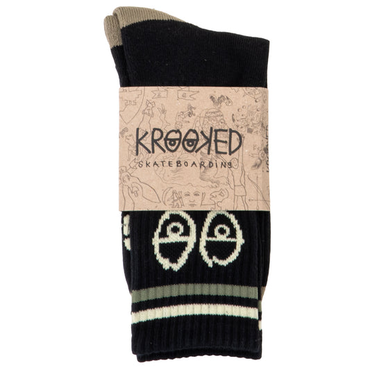 Eyes Sock (Black / Cream)