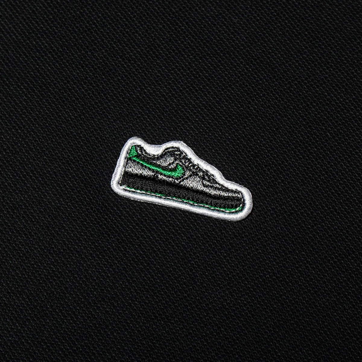 AF1 Solid Break Polo Shirt (Black)