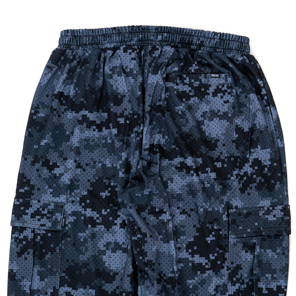 Mesh Cargo Pant (Black / Grey)