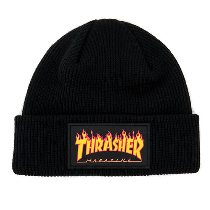 Flame Logo Beanie (Black)