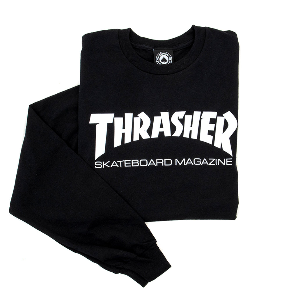 Skate Mag L/S Shirt (Black)