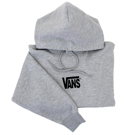 Stretch Logo Pullover Hooded Sweatshirt (Cement Heather)