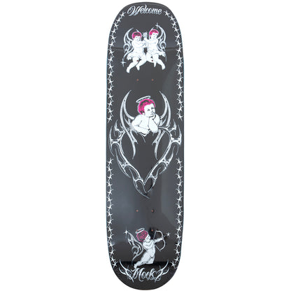 Cherubs On Moontrimmer 2.0 Shaped Deck - Black / White (8.6)