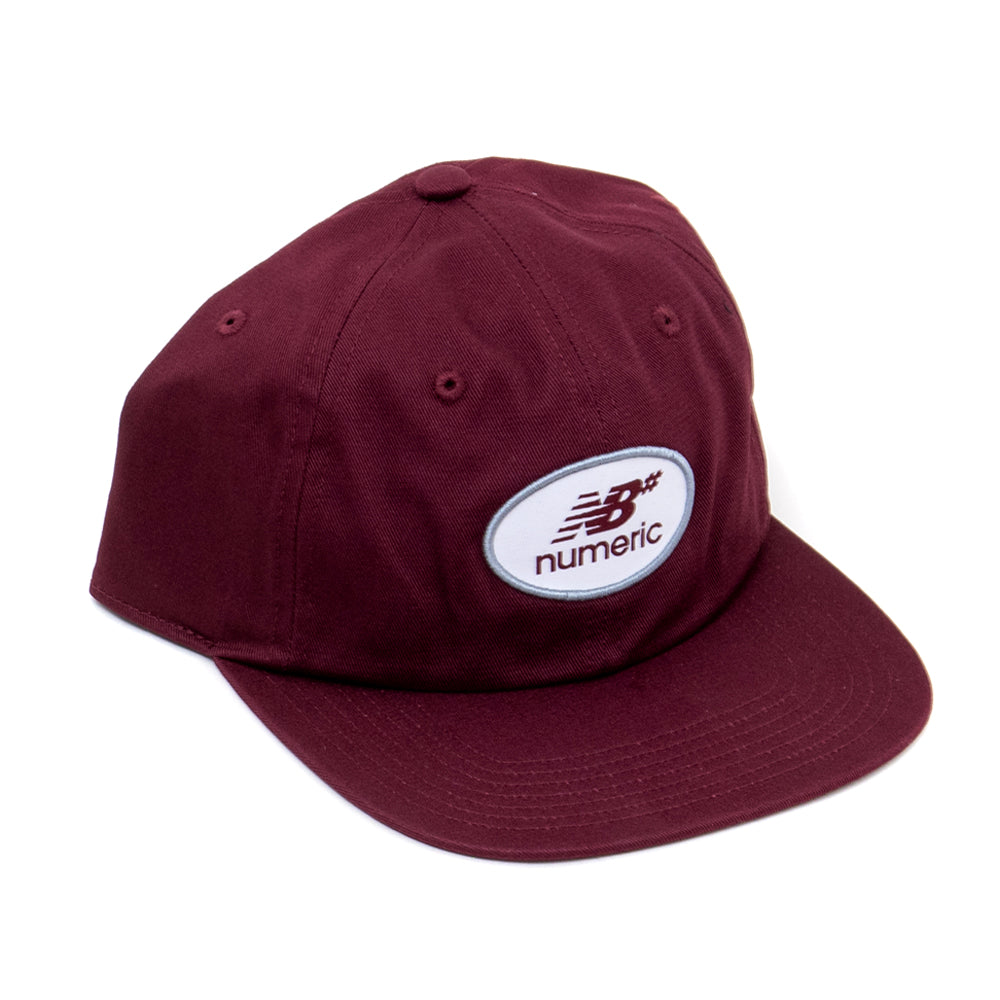 '47 Numeric Captain RL 6 Panel Snapback Hat (Burgundy)