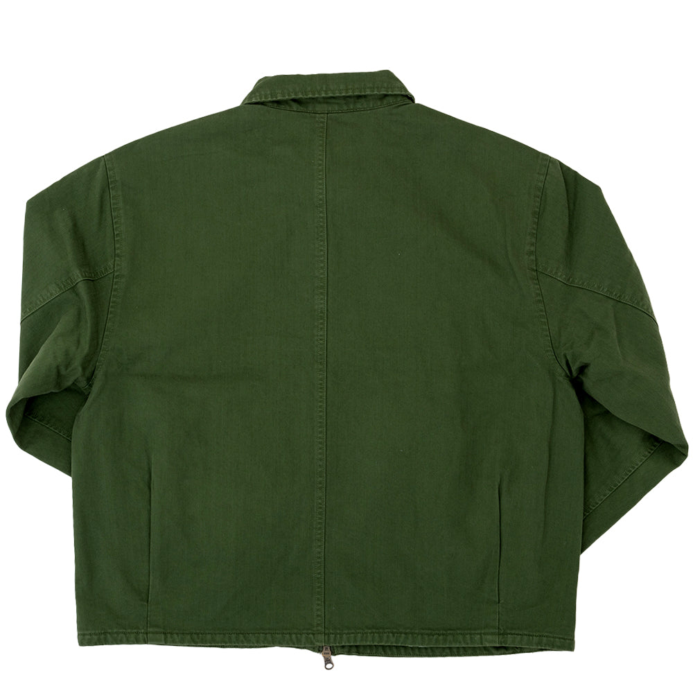 Herringbone Jacket (Green Balsam)