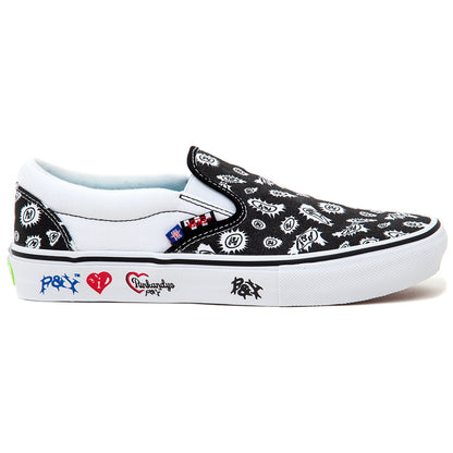 Skate Slip-On (Punkandyo) Black / White